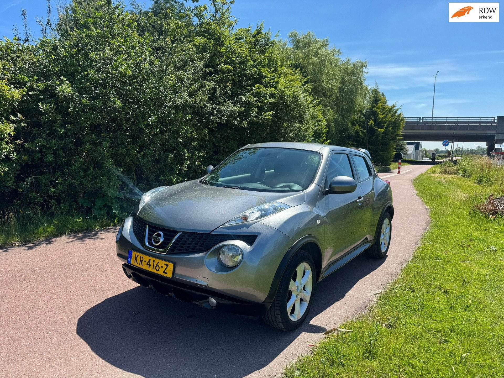 Nissan Juke 1.6 Acenta |Autom.|Luxe|Trekh.|, Euro 5, Stof, 4 cilinders, 49 €/maand