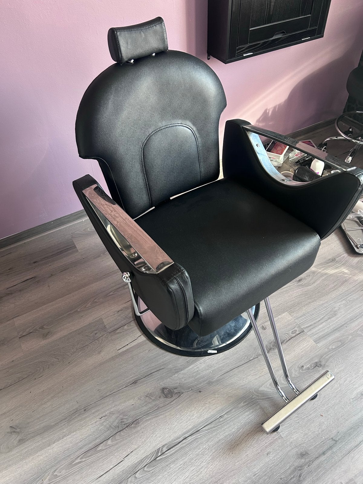360 Draaibare Kappersstoel met Neksteun en Pomp, Ophalen of Verzenden