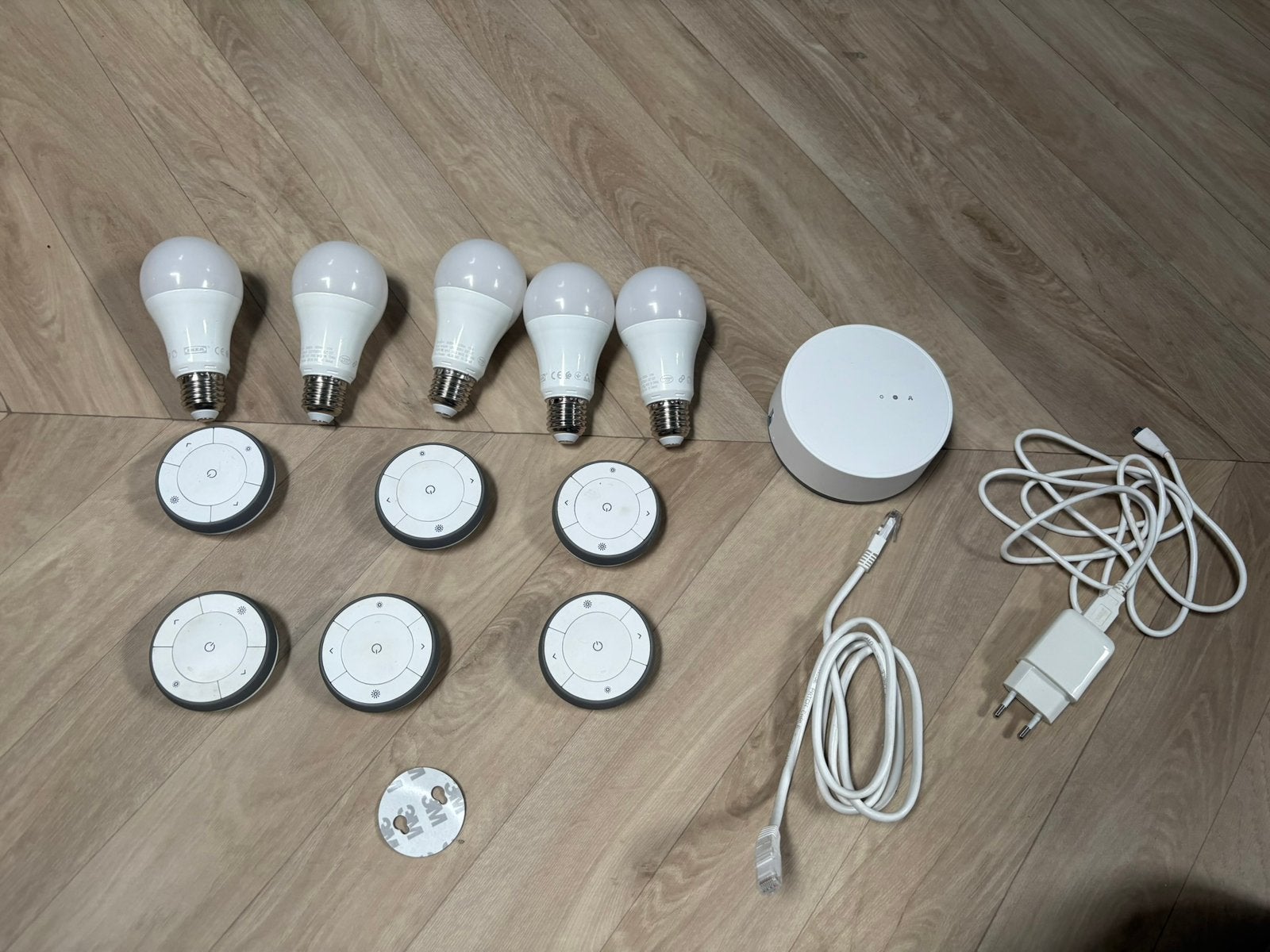 IKEA Tradfri 1x brug, 5x smart lamp en 6x afstandsbediening, Ikea, Ikea, Ikea, Ophalen of Verzenden