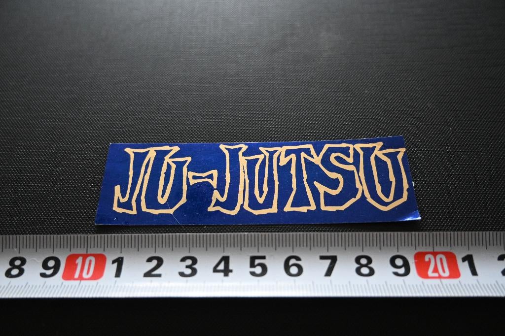 sticker folie JU-JUTSU, Ophalen, Zo goed als nieuw