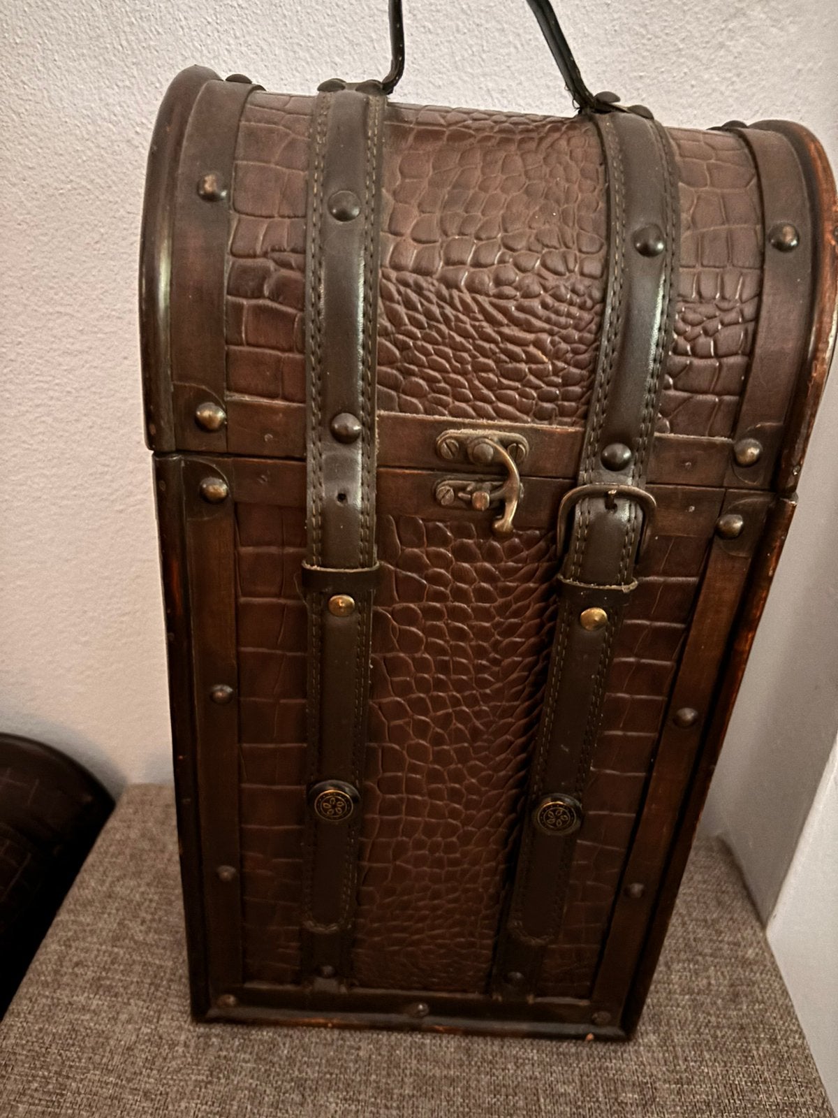 3 keer houten kistjes, Huis en Inrichting, Woonaccessoires | Kisten, Ophalen, Gebruikt, Minder dan 50 cm