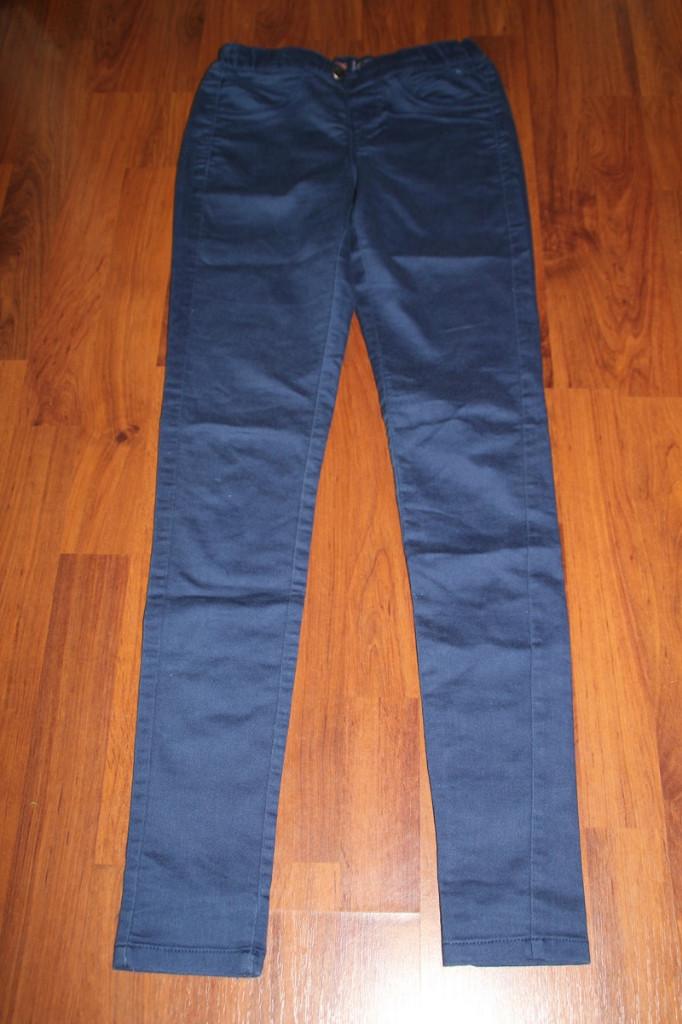 broek blauw, Blauw, Maat 34 (XS) of kleiner, Lang, Gedragen