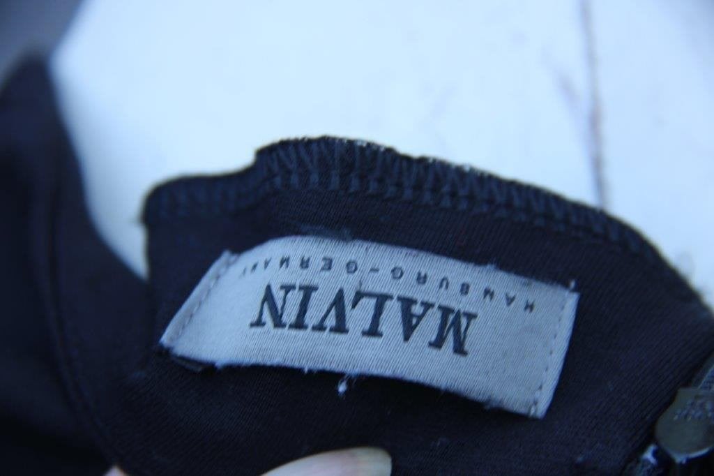 Jurk zwart Malvin mt 42 Vaste prijs, MAlvin, Zwart, Maat 42/44 (L), Ophalen of Verzenden