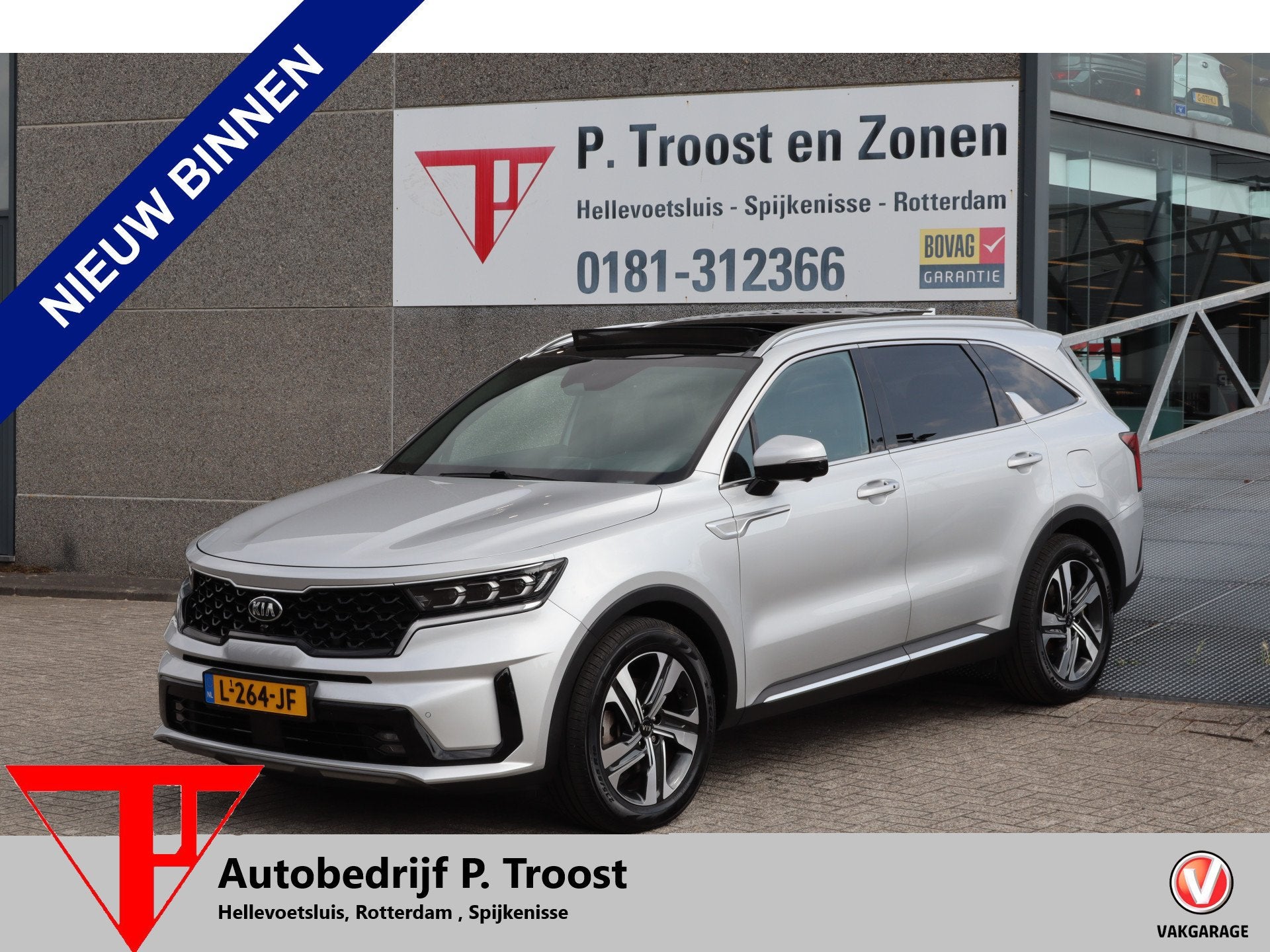 Kia Sorento 1.6 T-GDI Plug-in Hybrid 4WD ExecutiveLine 7p NL, Auto's, Kia, 12 maanden, Gebruikt, 4 cilinders, 7 stoelen