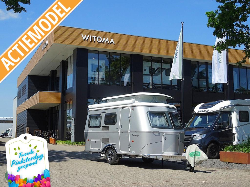 Eriba Triton Silver Edition 430 2e pinksterdag open, Caravans en Kamperen, Caravans, Tot en met 3, Schokbreker, 4 tot 5 meter