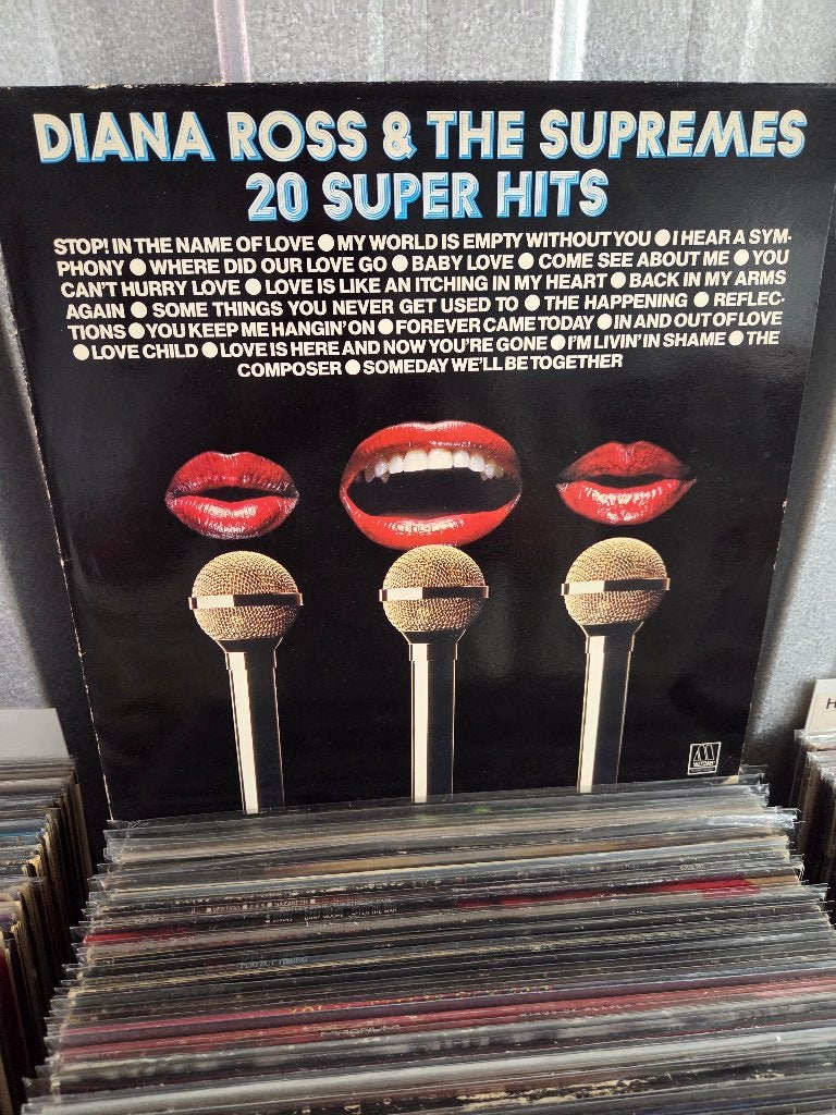 Vinyl lp DIANA ROSS & THE SUPREMES: 20 SUPER HITS, Complilatie, Ophalen of Verzenden, Gebruikt, 12 inch