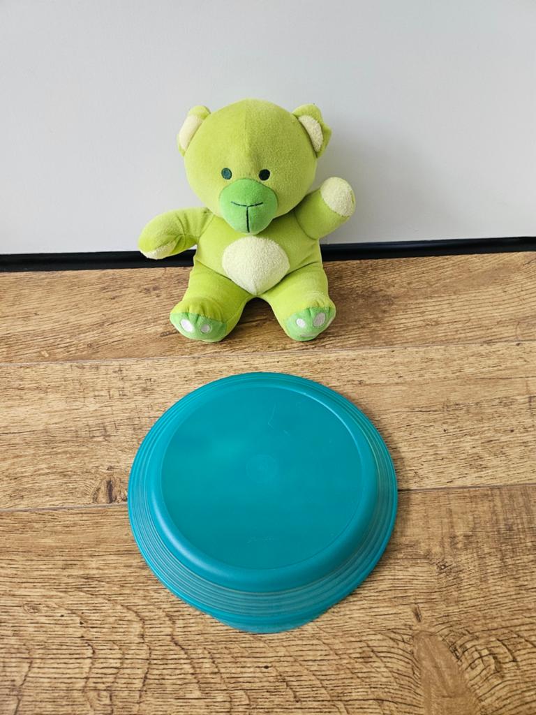 Tupperware deksel saturnus groenig - 21,5 cm, Ophalen of Verzenden, Zo goed als nieuw, Groen, Bak of Kom