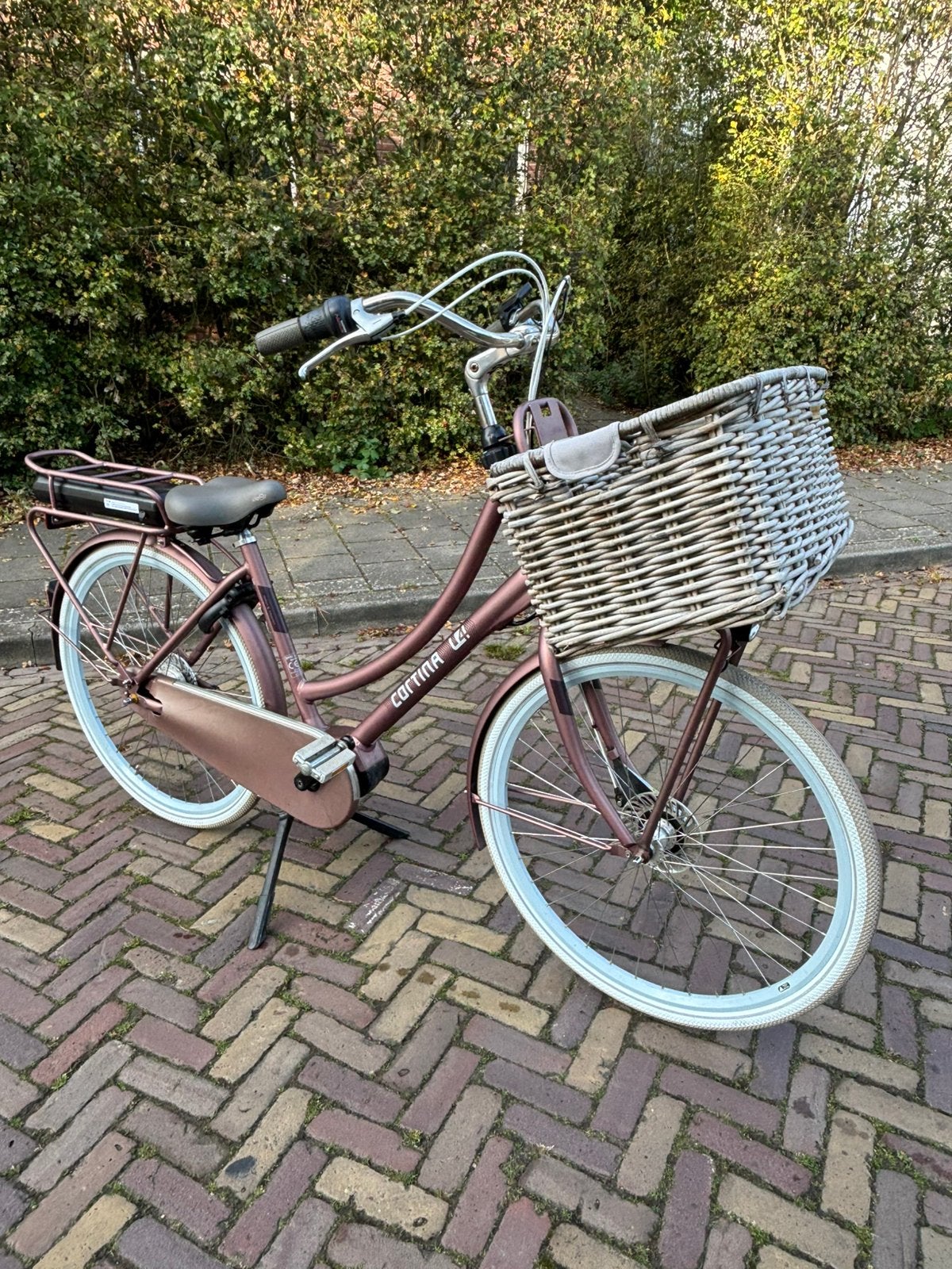 zgan cortina eu4 family transport slechts 1231 km 450wh accu, Ophalen, Batavus, Zo goed als nieuw, 47 tot 51 cm