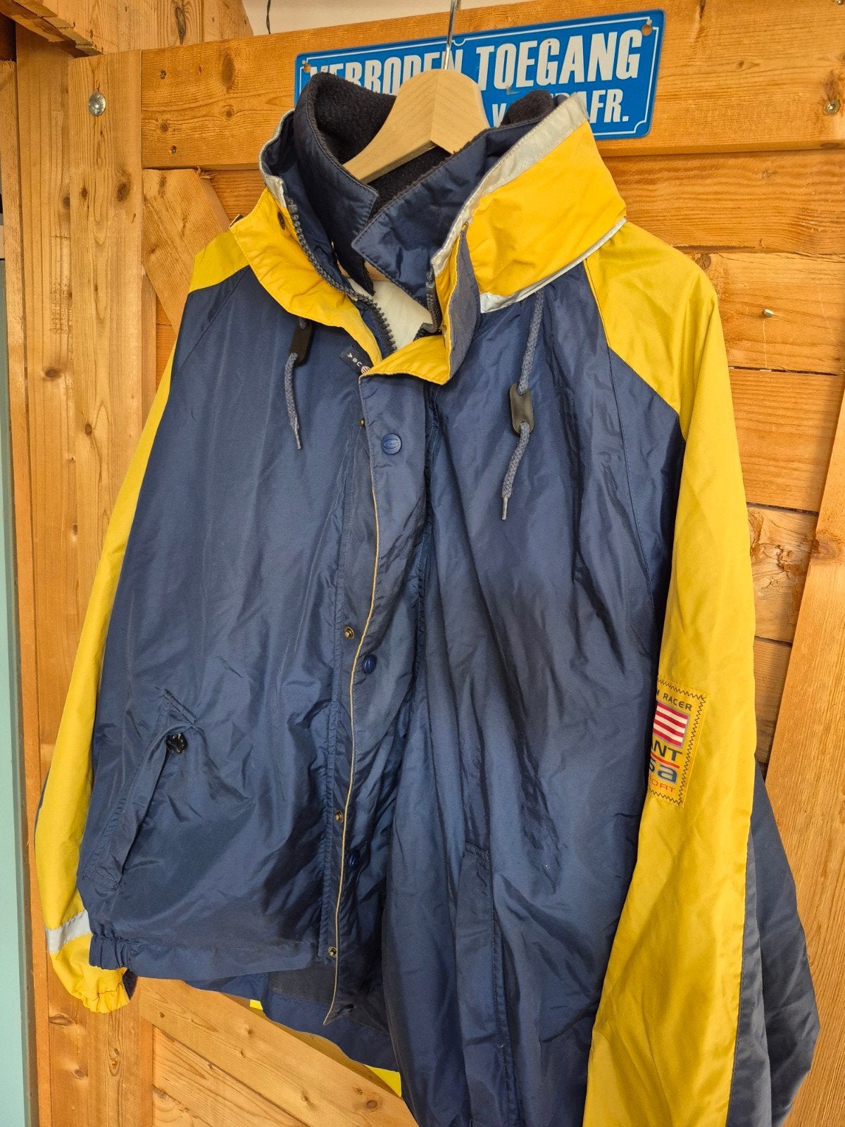 GANT USA 12-M Racer jas - Gedragen, Ophalen of Verzenden, Gedragen, Blauw, GANT USA