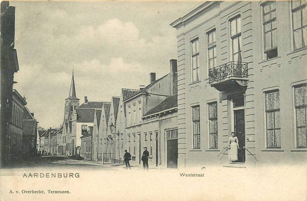 388-280-041 Aardenburg Weststraat, Verzenden, Voor 1920, Zeeland
