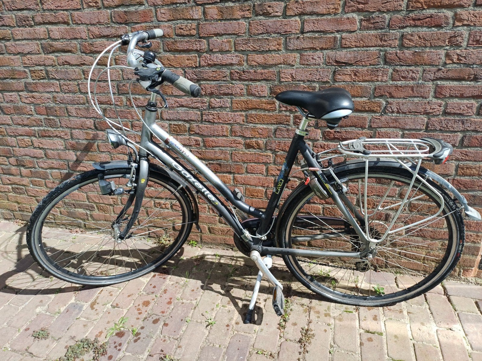Damesfiets Gazelle Cayo maat 57, Fietsen en Brommers, Ophalen, Minder dan 10 versnellingen, Gebruikt, 56 cm of meer