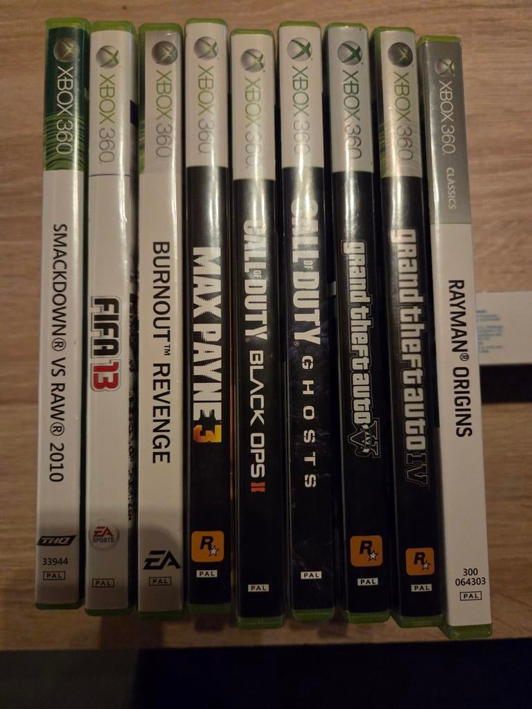 Xbox 360 Games: FIFA, GTA, Call of Duty, Max Payne, Rayman, Ophalen, Gebruikt, Vanaf 18 jaar, Overige genres