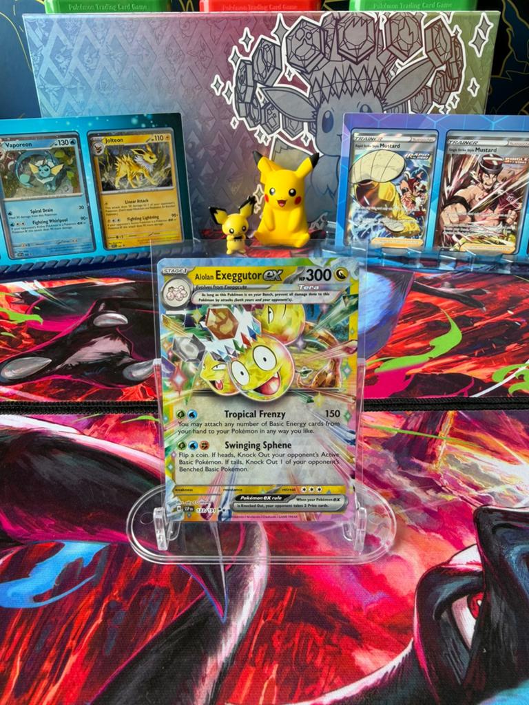 Alolan Exeggutor EX - Pokemon Surging Sparks (SSP 133), Ophalen of Verzenden, Nieuw, Losse kaart