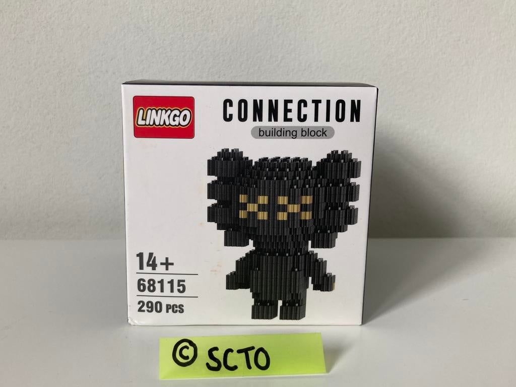 Kaws Companion 3D poppetje hypebeast mini bouwstenen 290 pcs, Ophalen of Verzenden, Nieuw