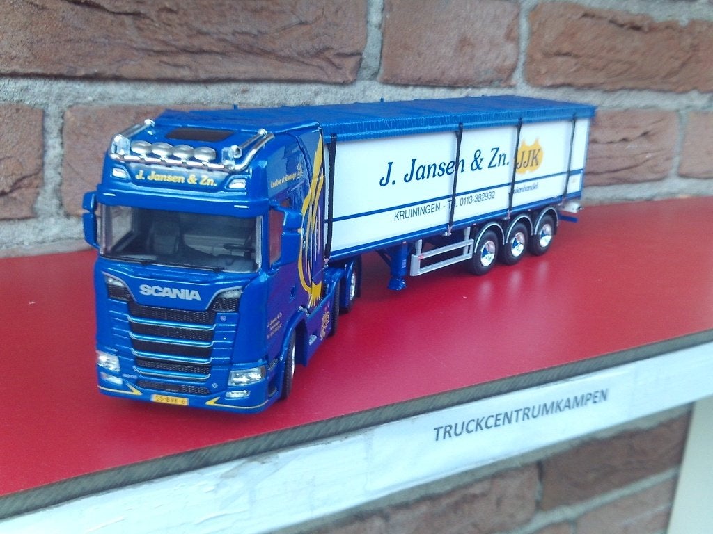 WSI  Scania  S  Highline  van  J.  Jansen  en  Zn., Ophalen of Verzenden, Nieuw, Bus of Vrachtwagen, Wsi