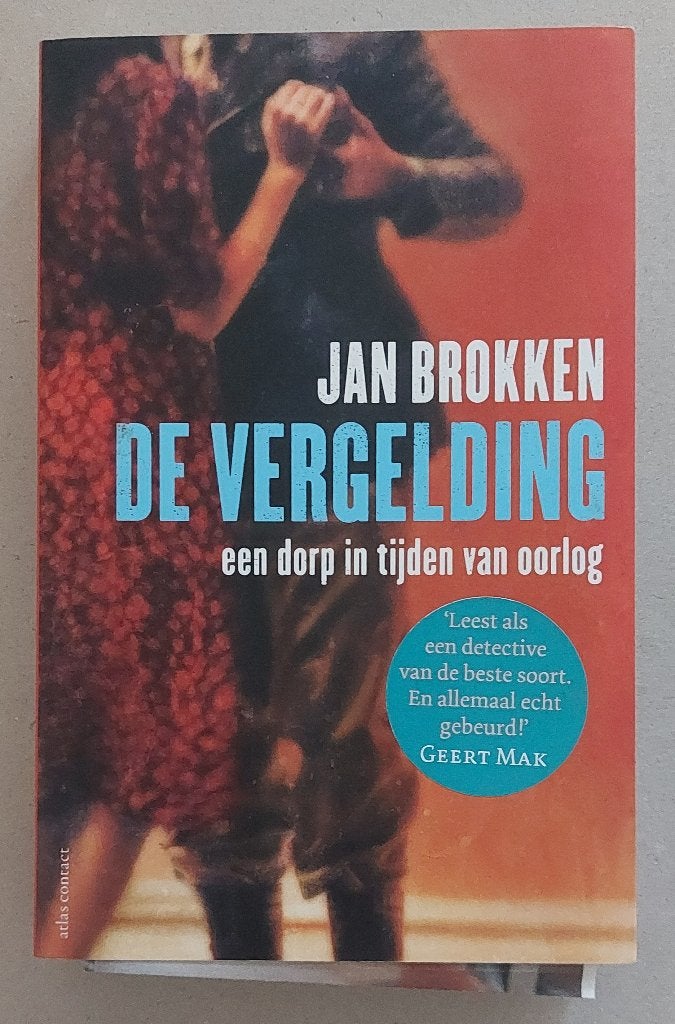 De vergelding, Jan Brokken, Ophalen of Verzenden, 20e eeuw of later, Zo goed als nieuw, Jan Brokken