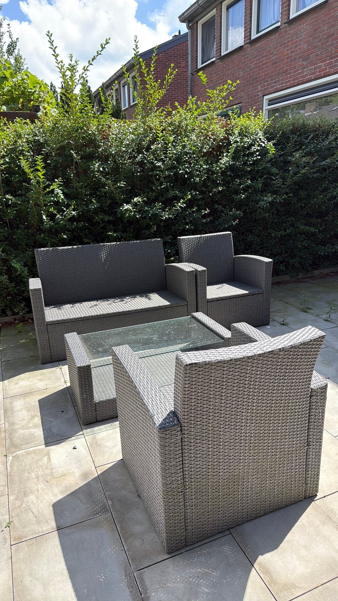 Tuinset, Ophalen, Zo goed als nieuw