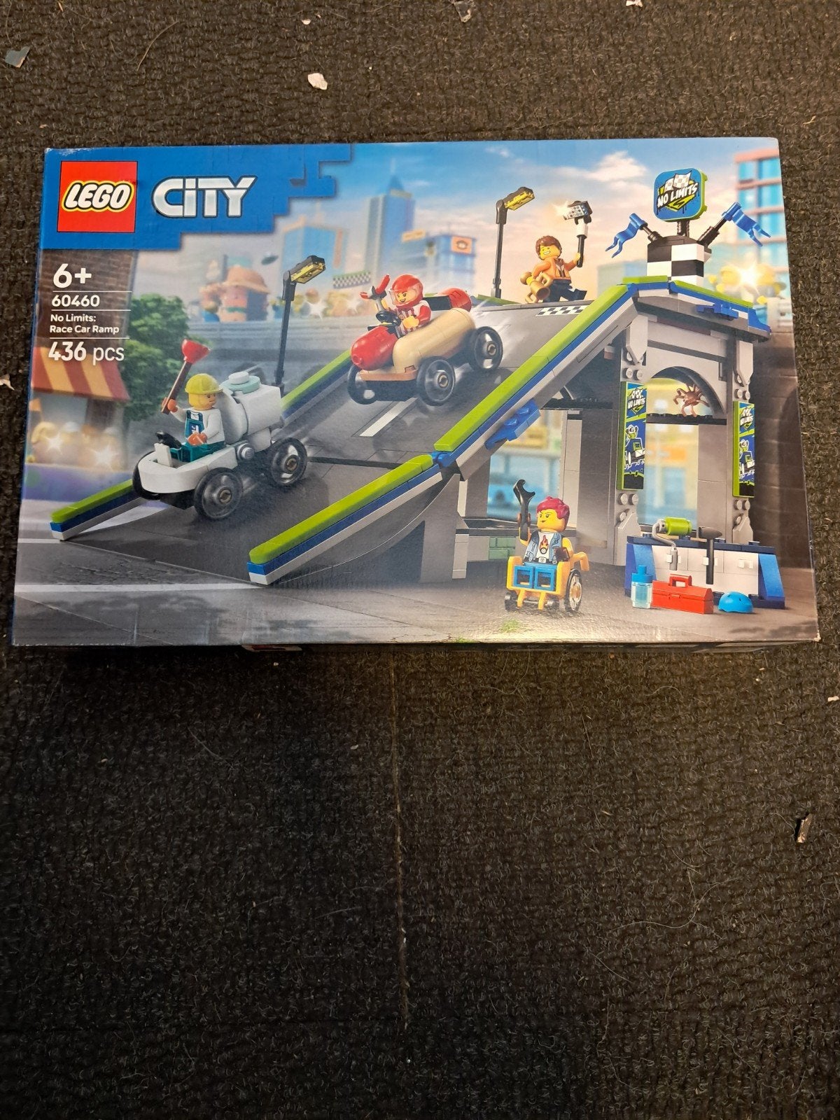 Lego City 60460 No Limits: Race Car Ramp - Nieuw in doos