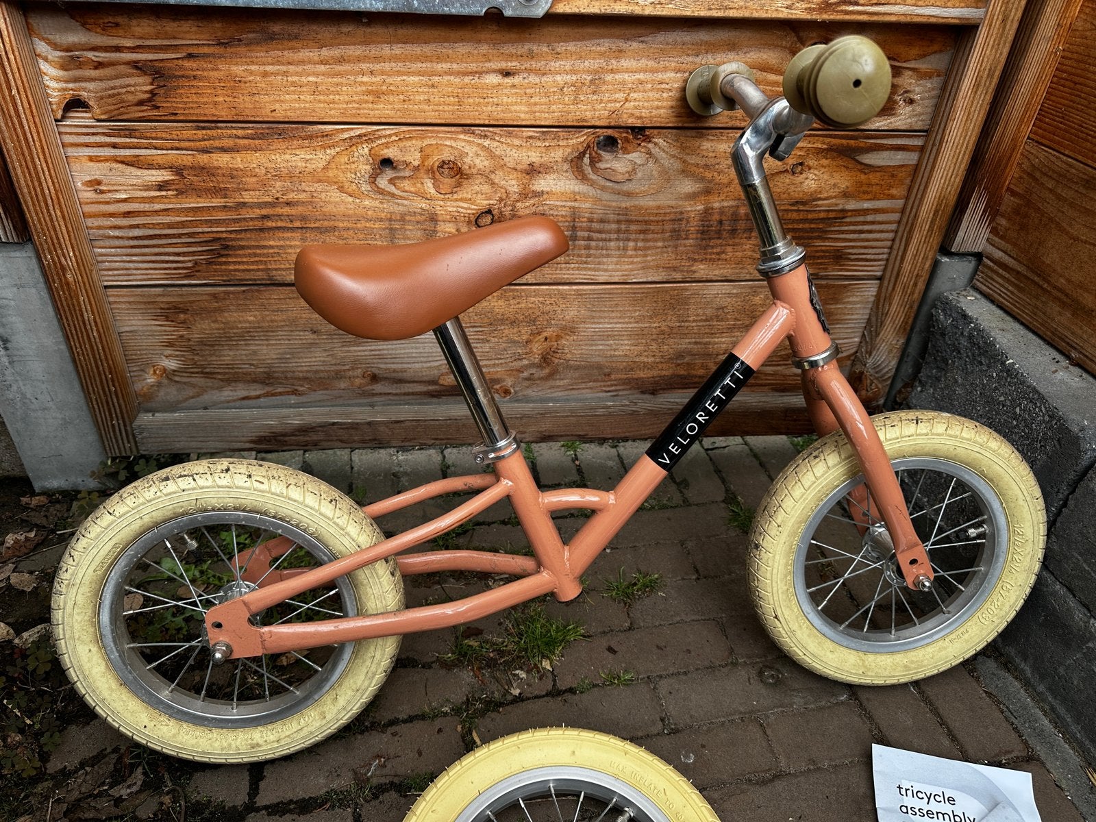 Veloretti loopfiets/driewieler - Roze, Ophalen, Gebruikt, Loopfiets