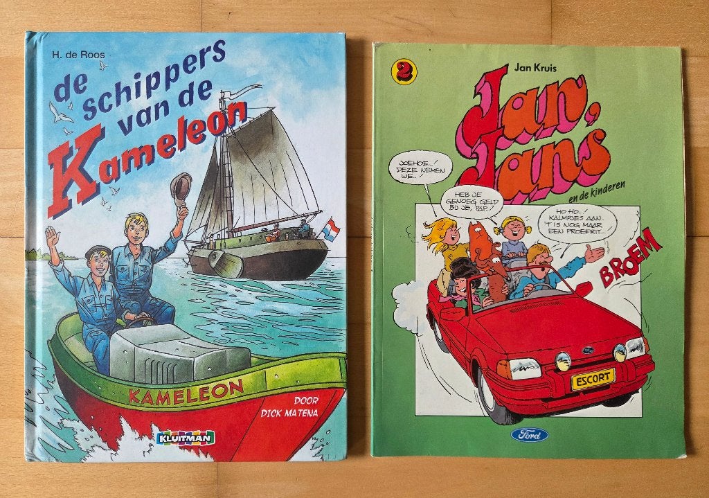 Strip De Schippers van de Kameleon, Boeken, Ophalen of Verzenden, Gelezen, H. de Roos