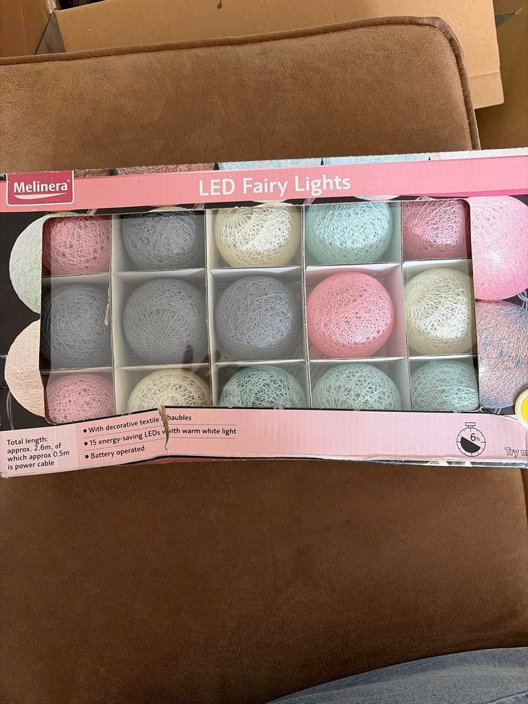 Melinera LED Fairy Lights - Sfeervolle Verlichting, Ophalen, Nieuw
