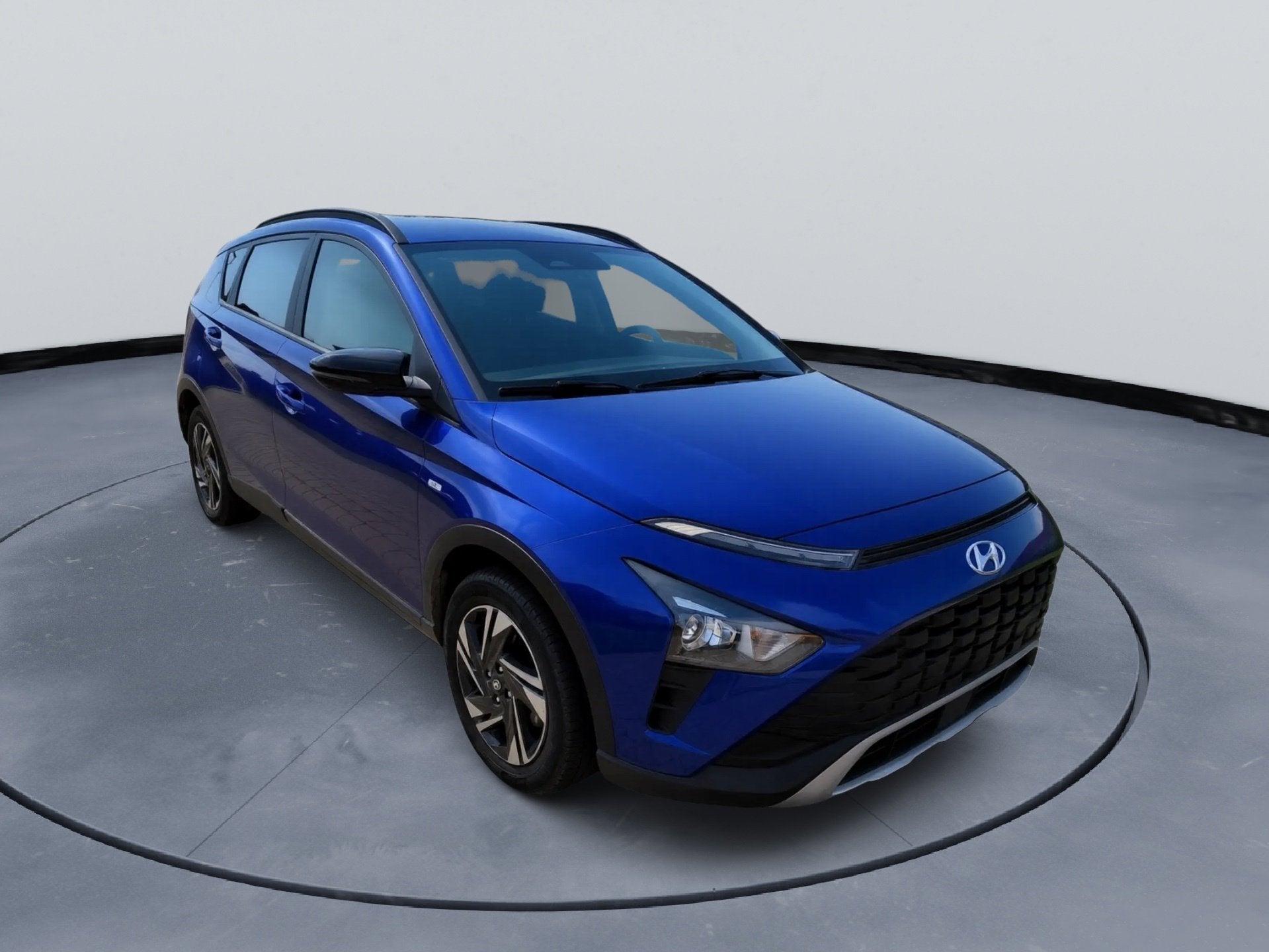Hyundai Bayon 1.0 T-GDI Premium Automaat Navigatiesysteem pd, Auto's, Blauw, Automatische klimaatregeling, Bedrijf, 3 cilinders