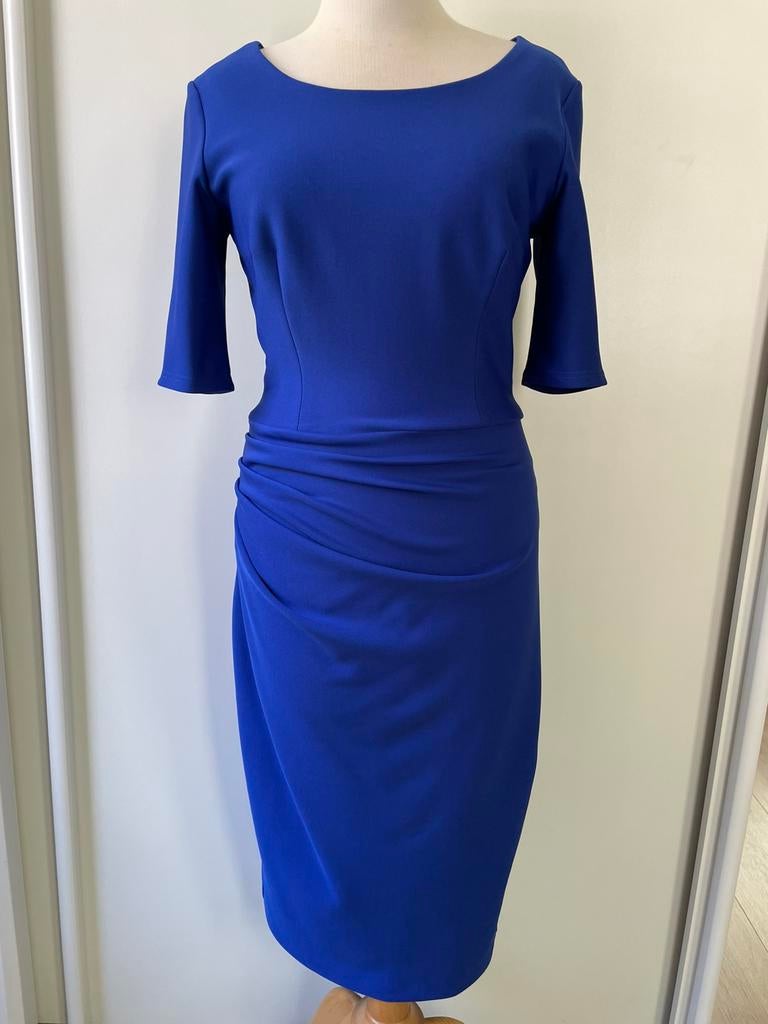 Diva Catwalk kobaltblauwe jurk maat M (valt als S/M), Kleding | Dames, Jurken, Maat 38/40 (M), Blauw, Ophalen of Verzenden, Zo goed als nieuw