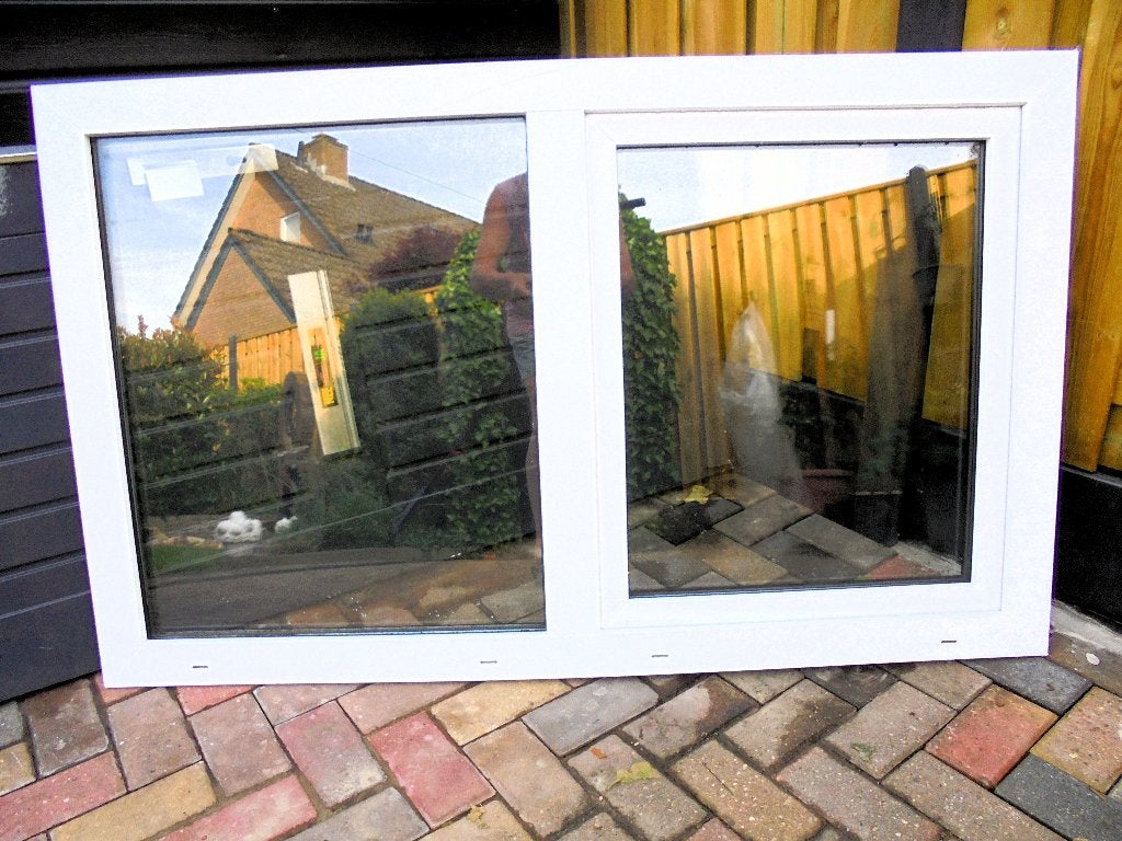 kozijn KOOOOPJE, Kunststof, Gebruikt, Raamkozijn, Inclusief glas