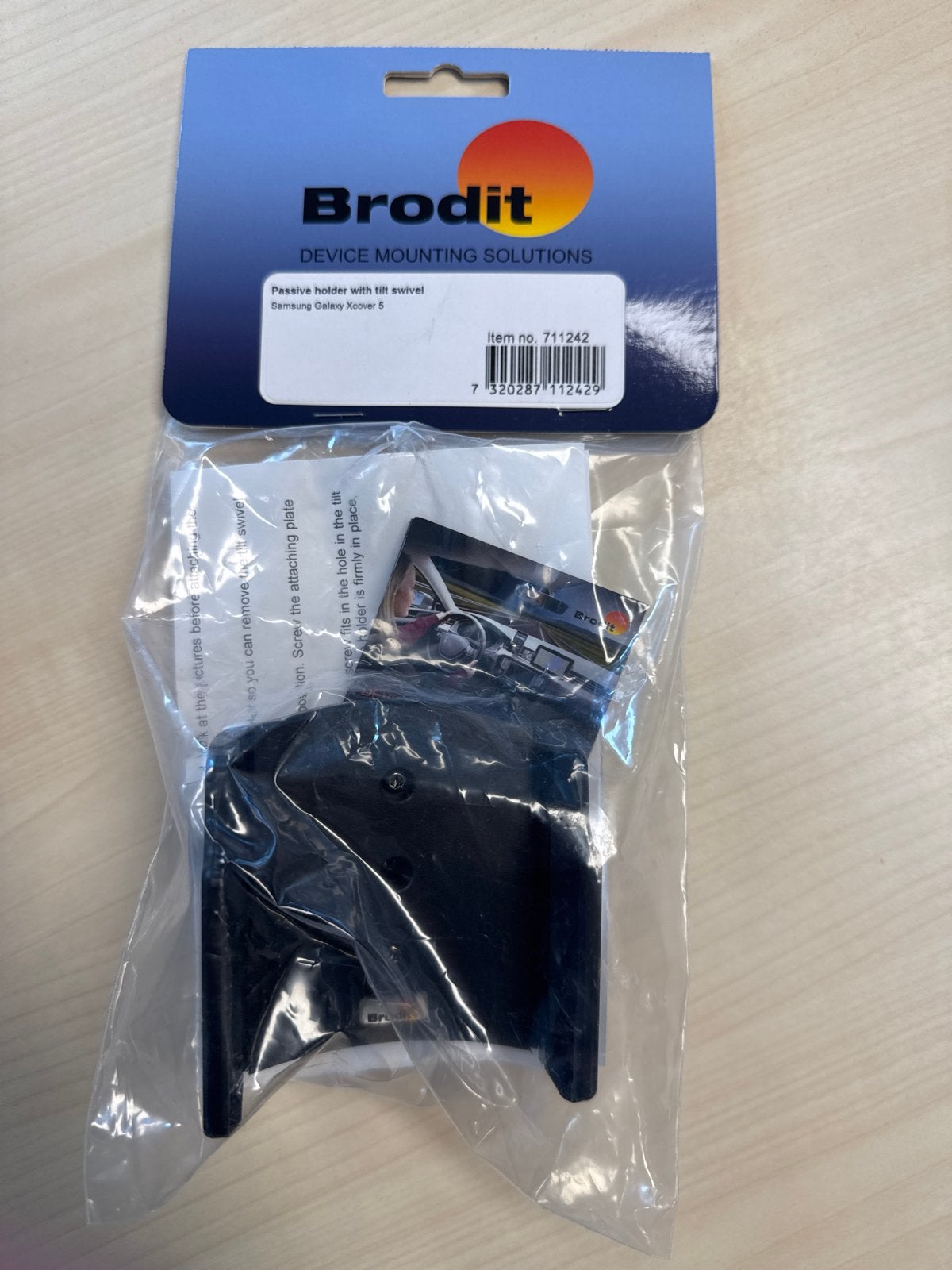 4x Brodit Passieve houder met kantelbare draaifunctie, Telecommunicatie, Ophalen of Verzenden, Nieuw, Auto