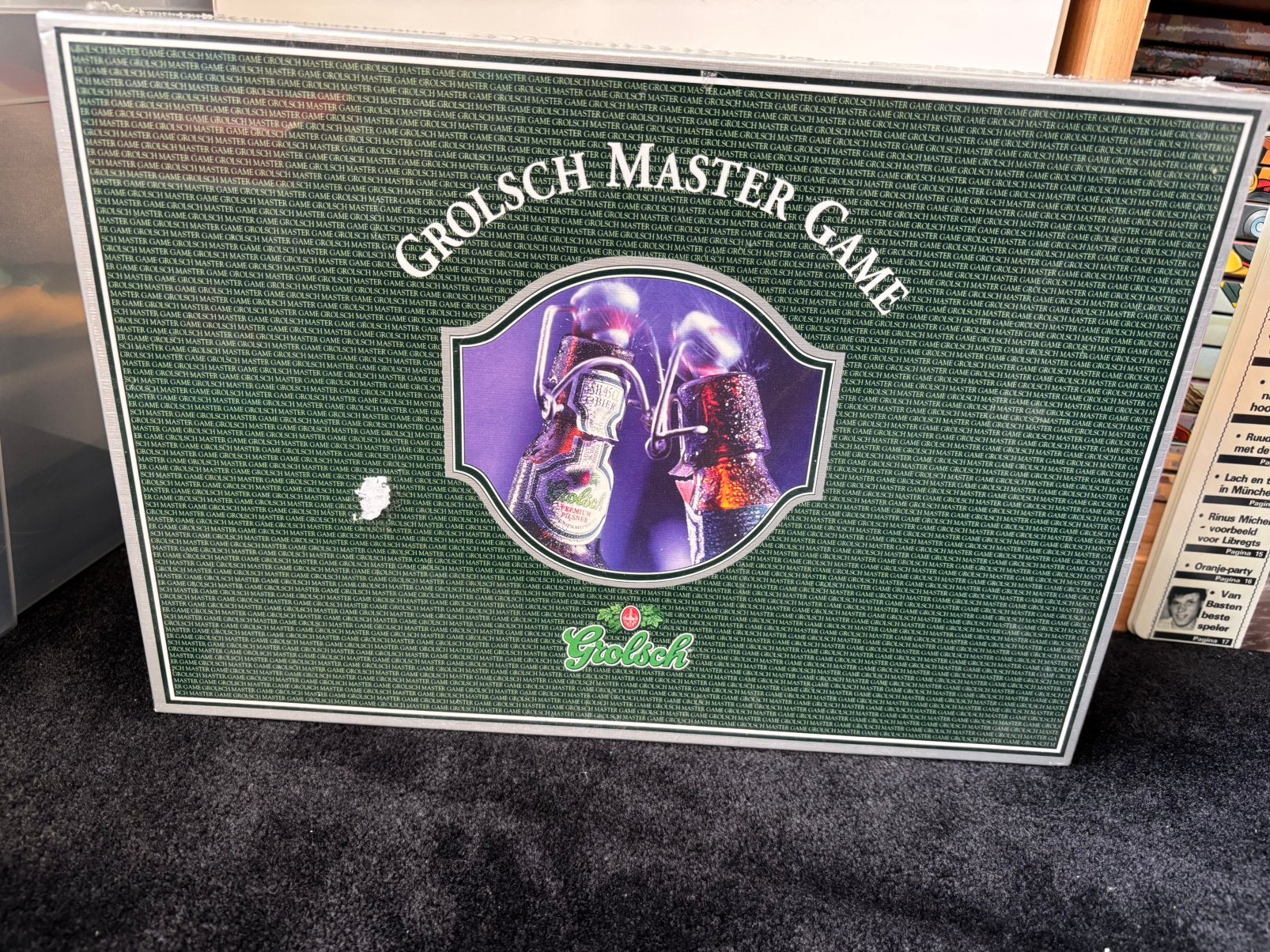 Grolsch Master Game nieuw in het plastic, Ophalen of Verzenden, Nieuw, Grolsch