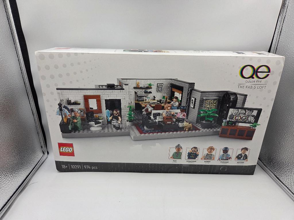 Lego Creator Expert 10291 Queer Eye – The Fab 5 Loft, Lego, Nieuw, Ophalen of Verzenden, Compleet