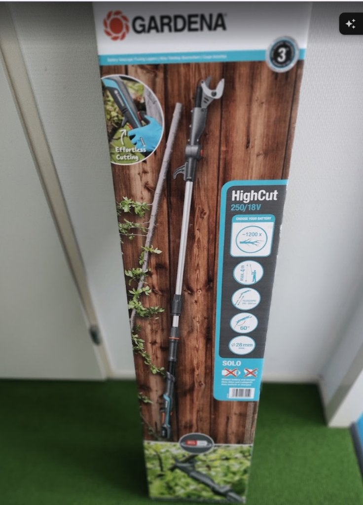 gardena Accu telescopische takkenschaar HighCut, Tuin en Terras, Ophalen of Verzenden, Nieuw, Minder dan 20 mm