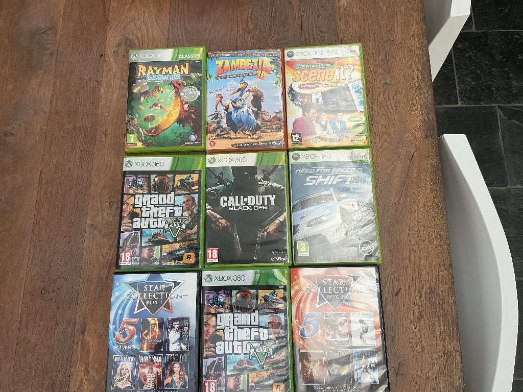 9 Xbox 360 spellen zoals grand theft auto, call of duty, Avontuur en Actie, Vanaf 18 jaar, 1 speler, Ophalen of Verzenden