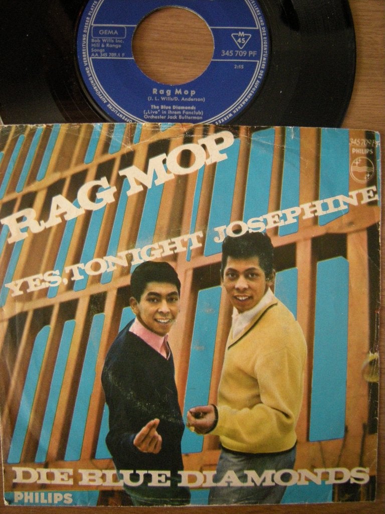 The Blue Diamonds (Rag Mop), Gebruikt, 7 inch, Ophalen of Verzenden, Pop