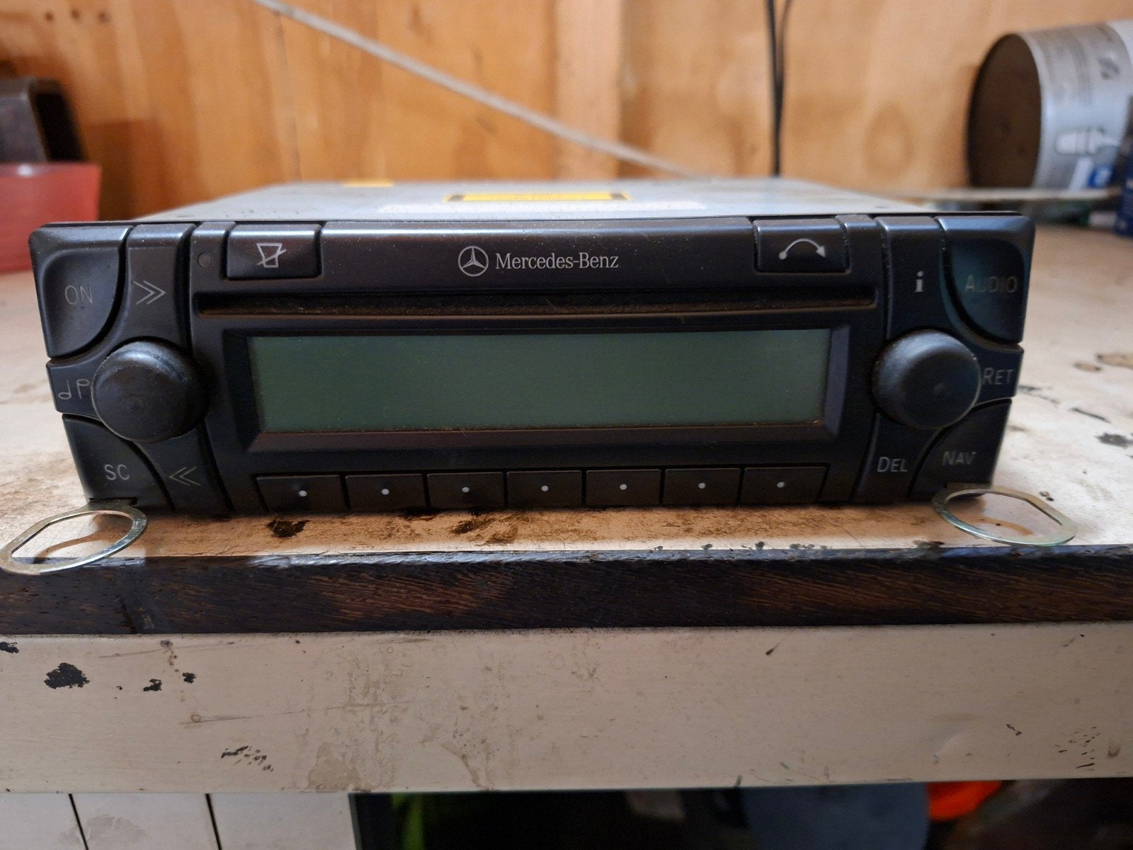 Becker Autoradio Mercedes-Benz Audio 30 APS BE 4715, Ophalen, Gebruikt