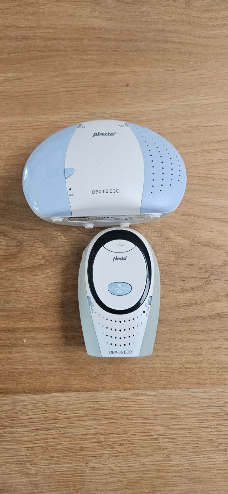 Alecto DBX-85 ECO Babyfoon met Terugspreekfunctie, Ophalen of Verzenden, Zo goed als nieuw, 250 meter of meer, Digitaal