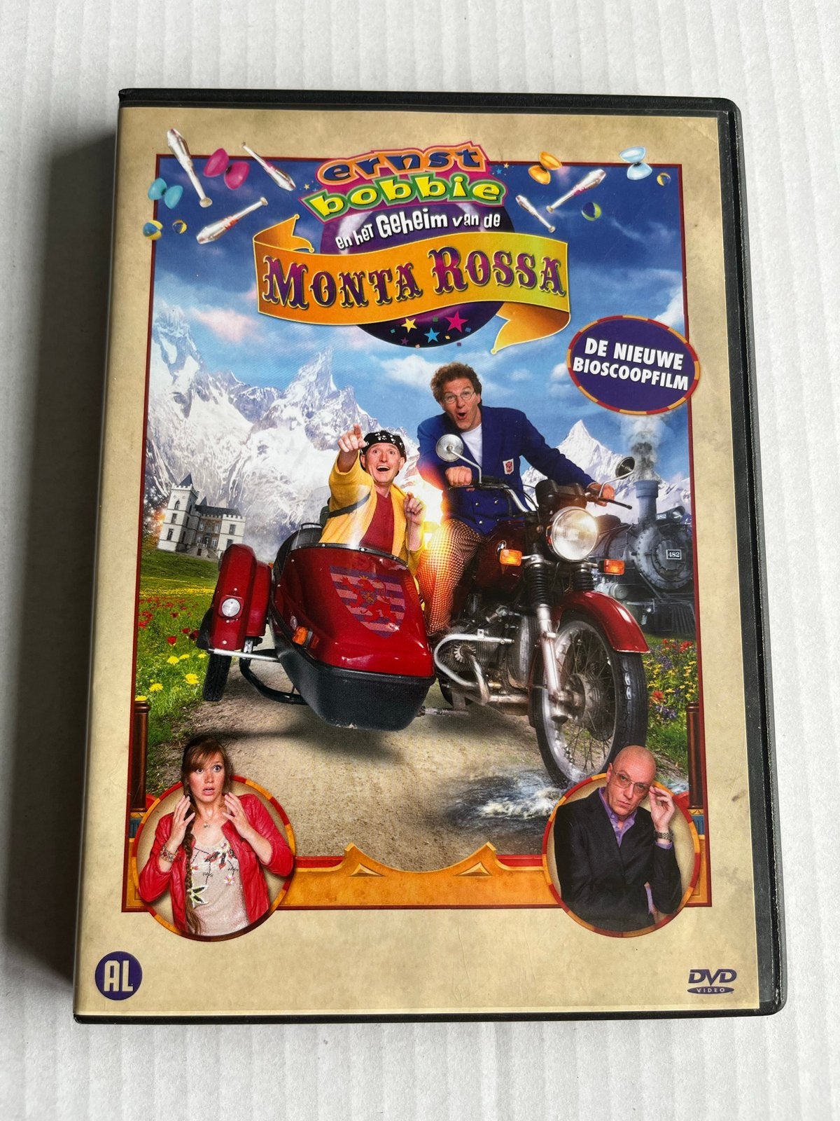 Ernst, Bobbie en het Geheim van de Monta Rossa DVD, Cd's en Dvd's, Dvd's | Kinderen en Jeugd, Gebruikt, Alle leeftijden, Familie