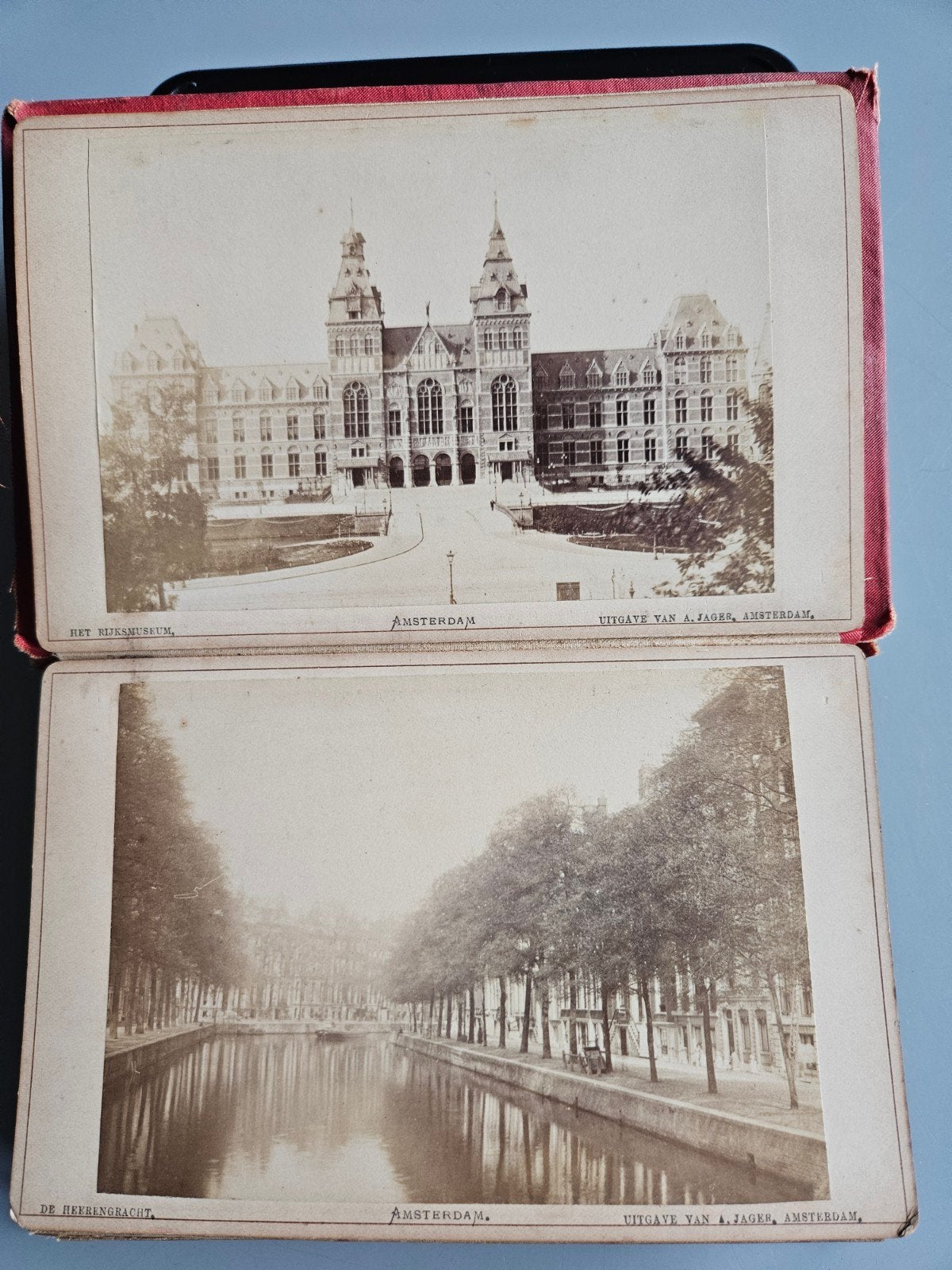 Histoire de la Hollande van Andries A. JAGER COMPLEET 24 AFB, Gebruikt, Foto, Ophalen of Verzenden, Voor 1940