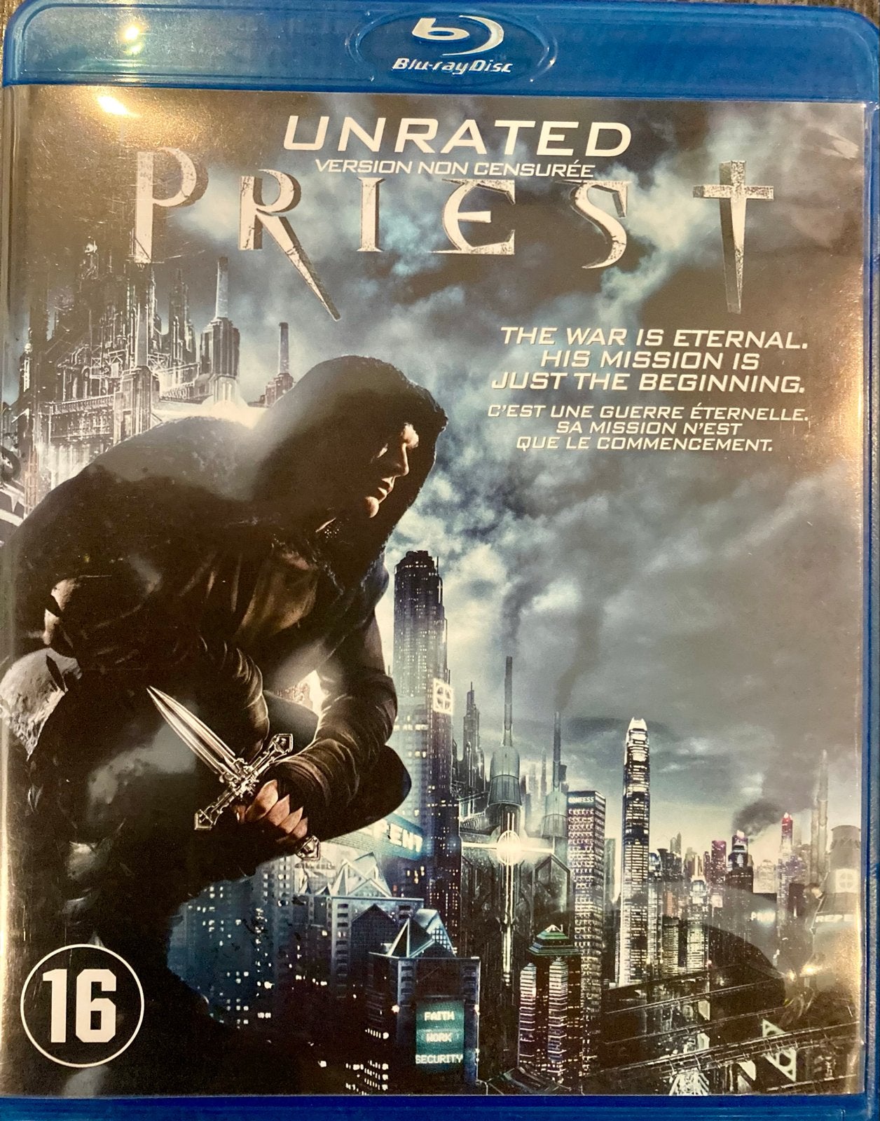 Priest (Unrated) Blu-ray - Actie/Horror Film, Engels, Vanaf 16 jaar, Nederlands, Film