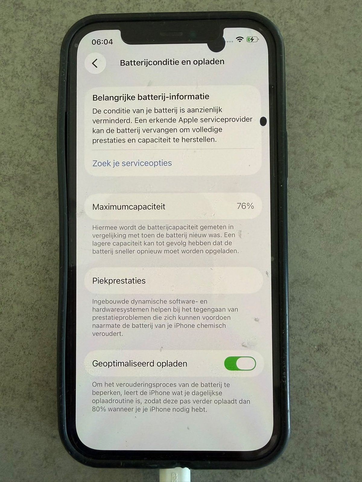 IPhone 12, 64GB, Gebruikt, Verzenden, Zwart, Zonder simlock