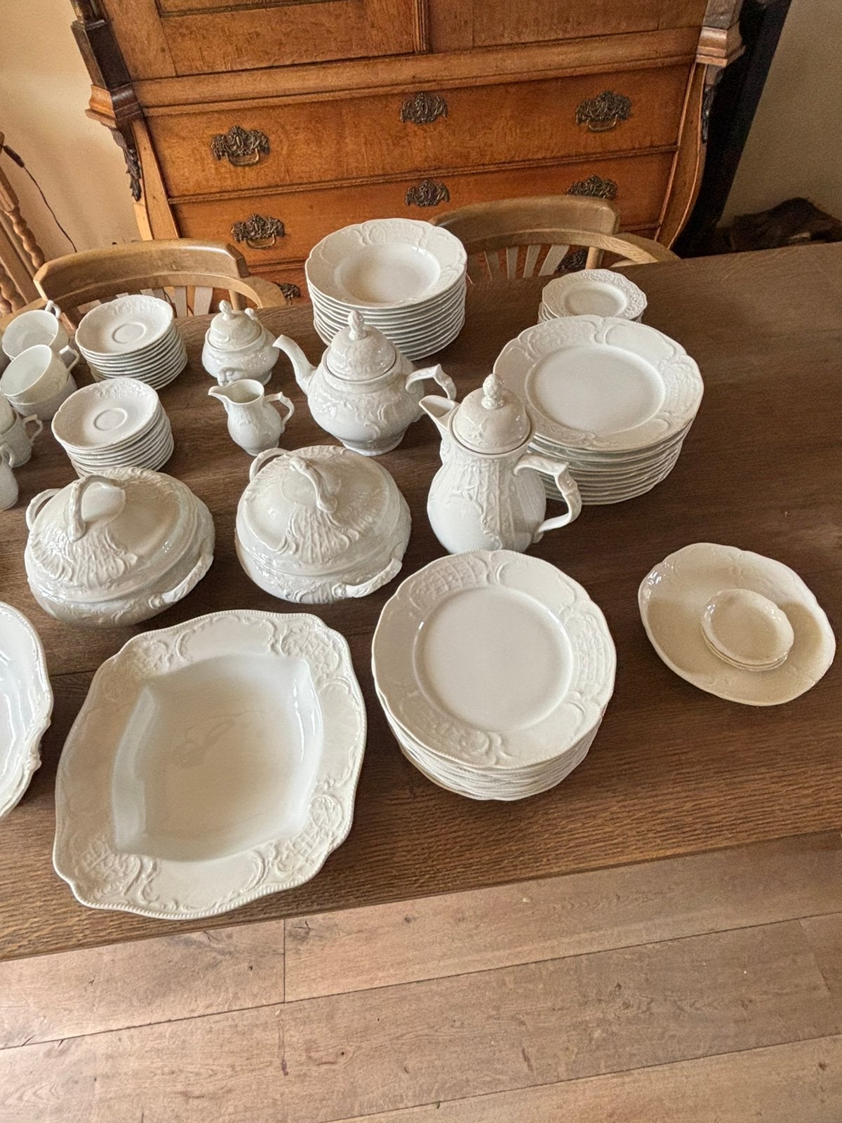 Compleet 12 delig Rosenthal Classic Rose servies, Ophalen