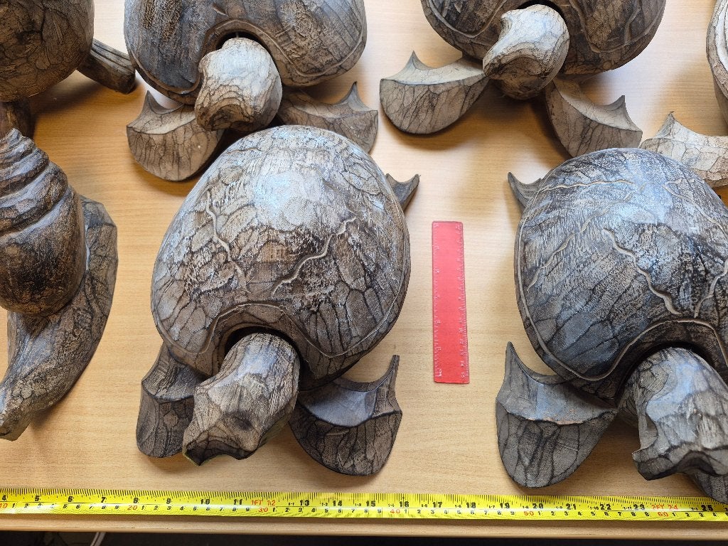 Handgesneden indonesiche dieren, Ophalen, Houtsnijwerk, 20 - 50 cm, Hout