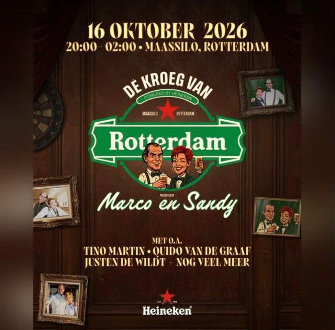 4 Tickets De kroeg van Rotterdam, Drie personen of meer