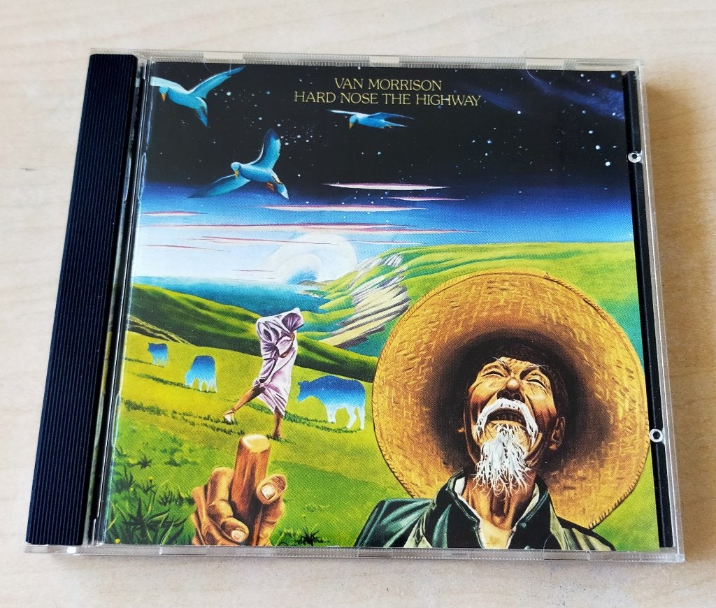 Van Morrison - Hard Nose The Highway CD 1973/199?, Cd's en Dvd's, Cd's | Rock, Ophalen of Verzenden, Zo goed als nieuw, Folk Rock