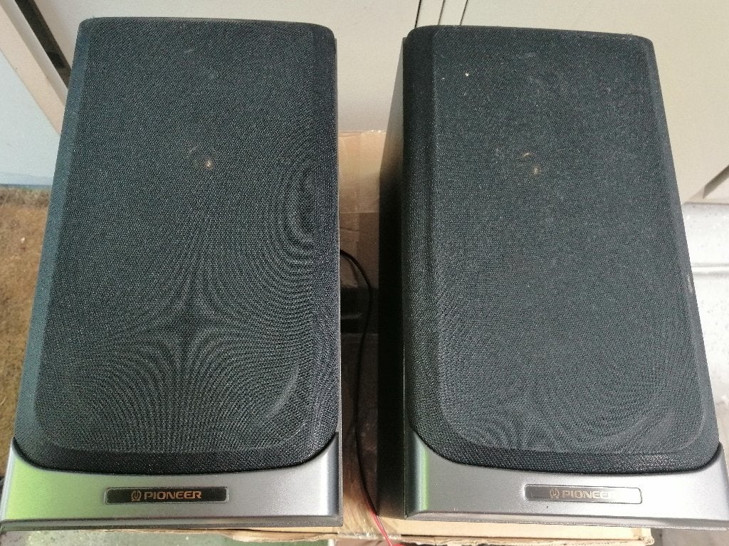 Pioneer S-P410 Compacte Hifi Luidsprekers muziek Speaker set, Ophalen of Verzenden, Gebruikt, Minder dan 60 watt, Overige merken
