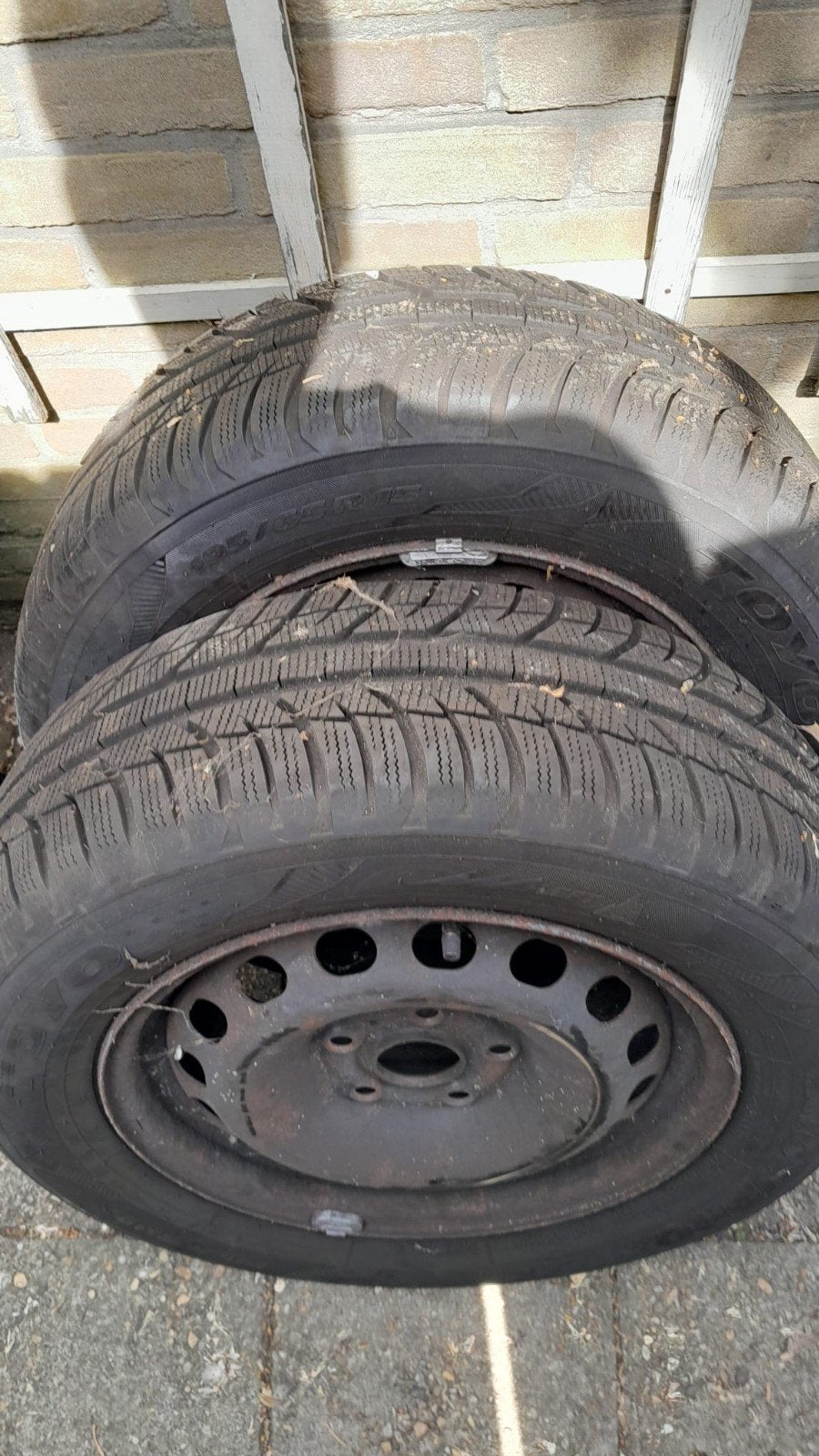 Gebruikte Winterbanden met Velgen - 15 inch, Ophalen, Gebruikt