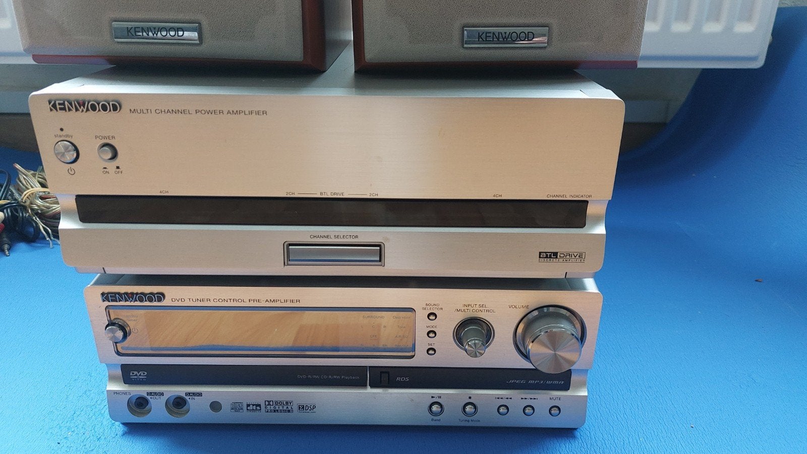 Kenwood Home Cinema Set met DVD-speler en 2.1-systeem, Gebruikt, 2.1-systeem, Ophalen of Verzenden, Minder dan 40 watt
