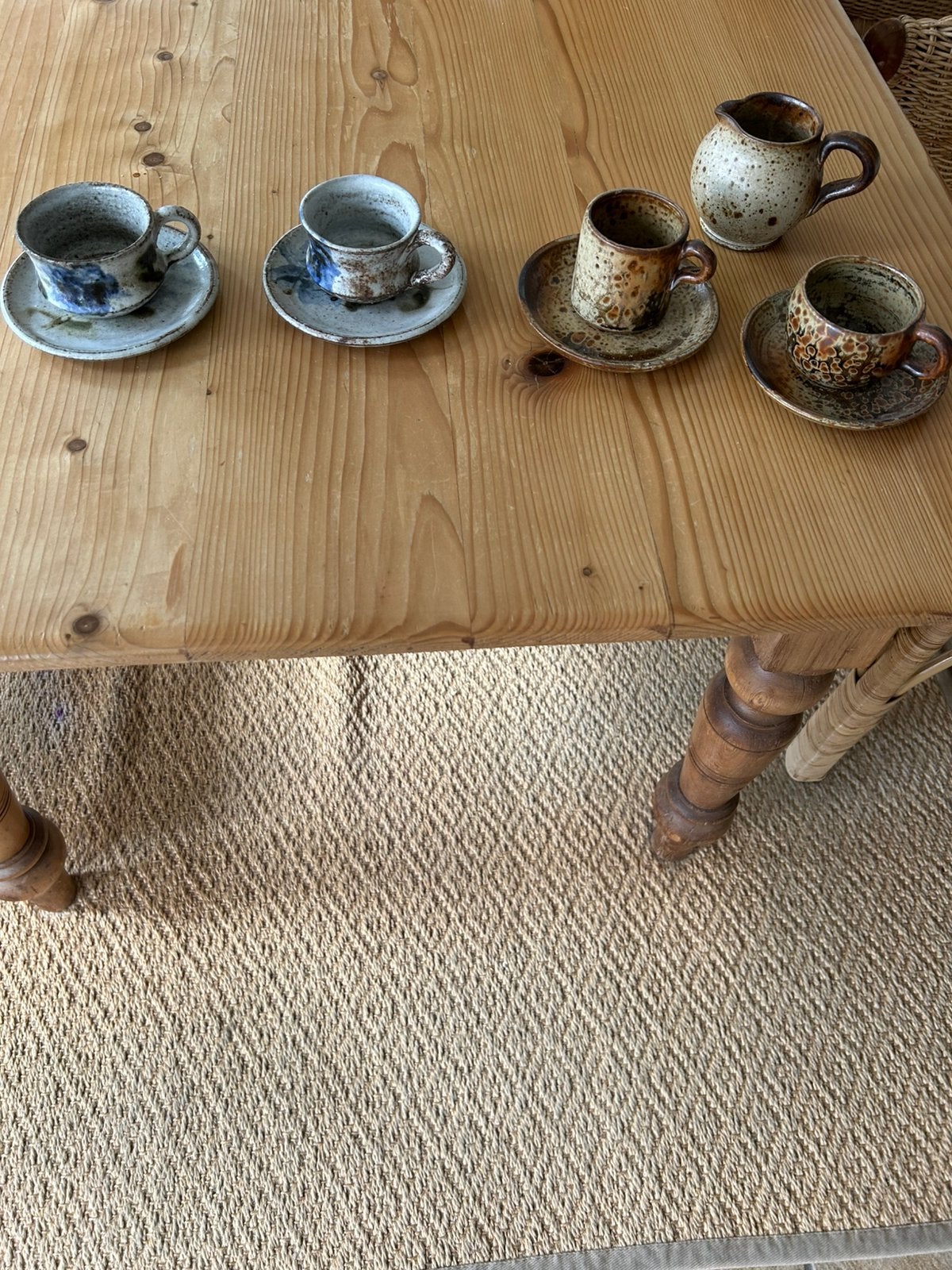 FRANS AARDEWERKEN SERVIES UIT ZUID-FRANKRIJK, Ophalen of Verzenden