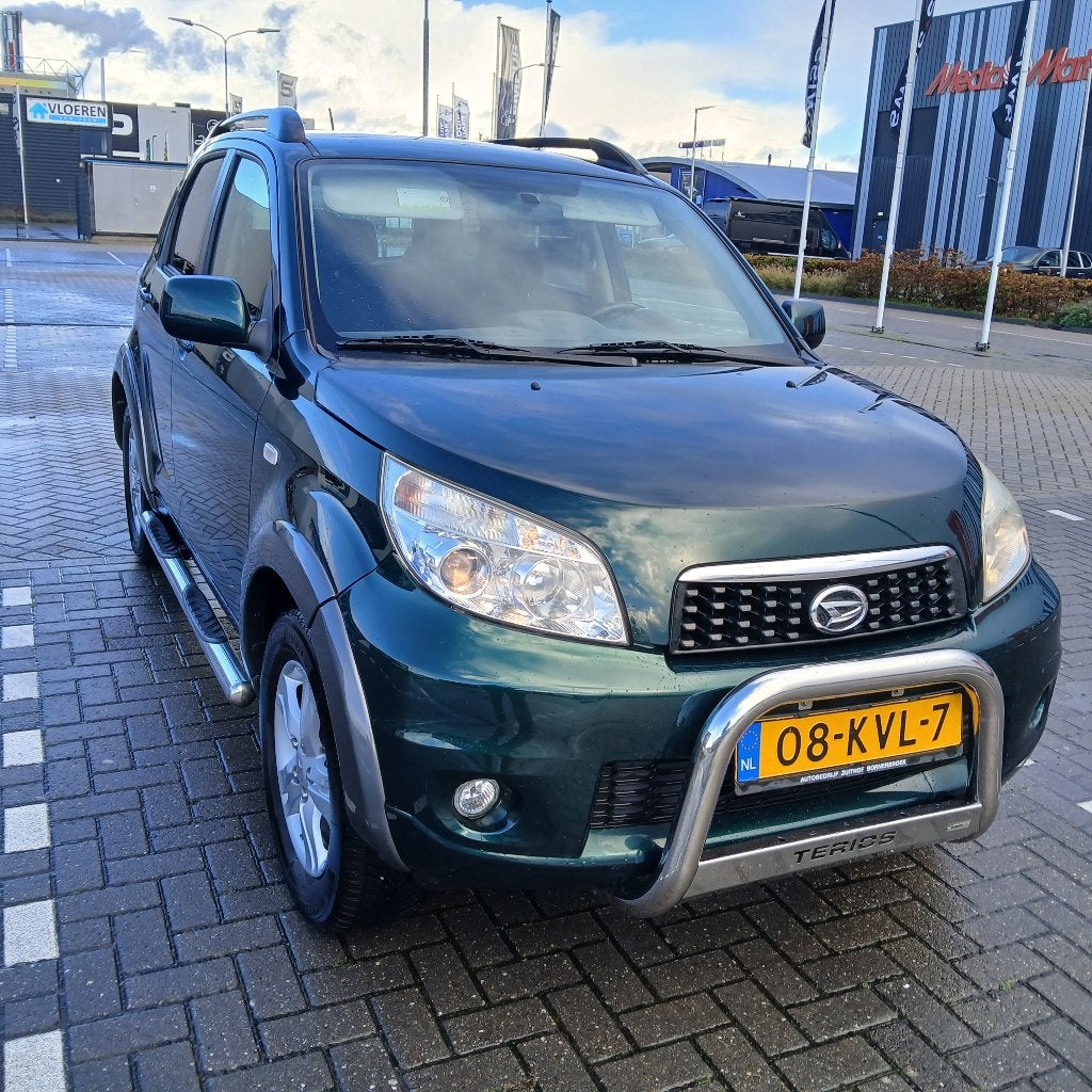 Daihatsu Terios 1.5 2WD 2010 Groen, 1350 kg, Achterwielaandrijving, 400 kg, Handgeschakeld