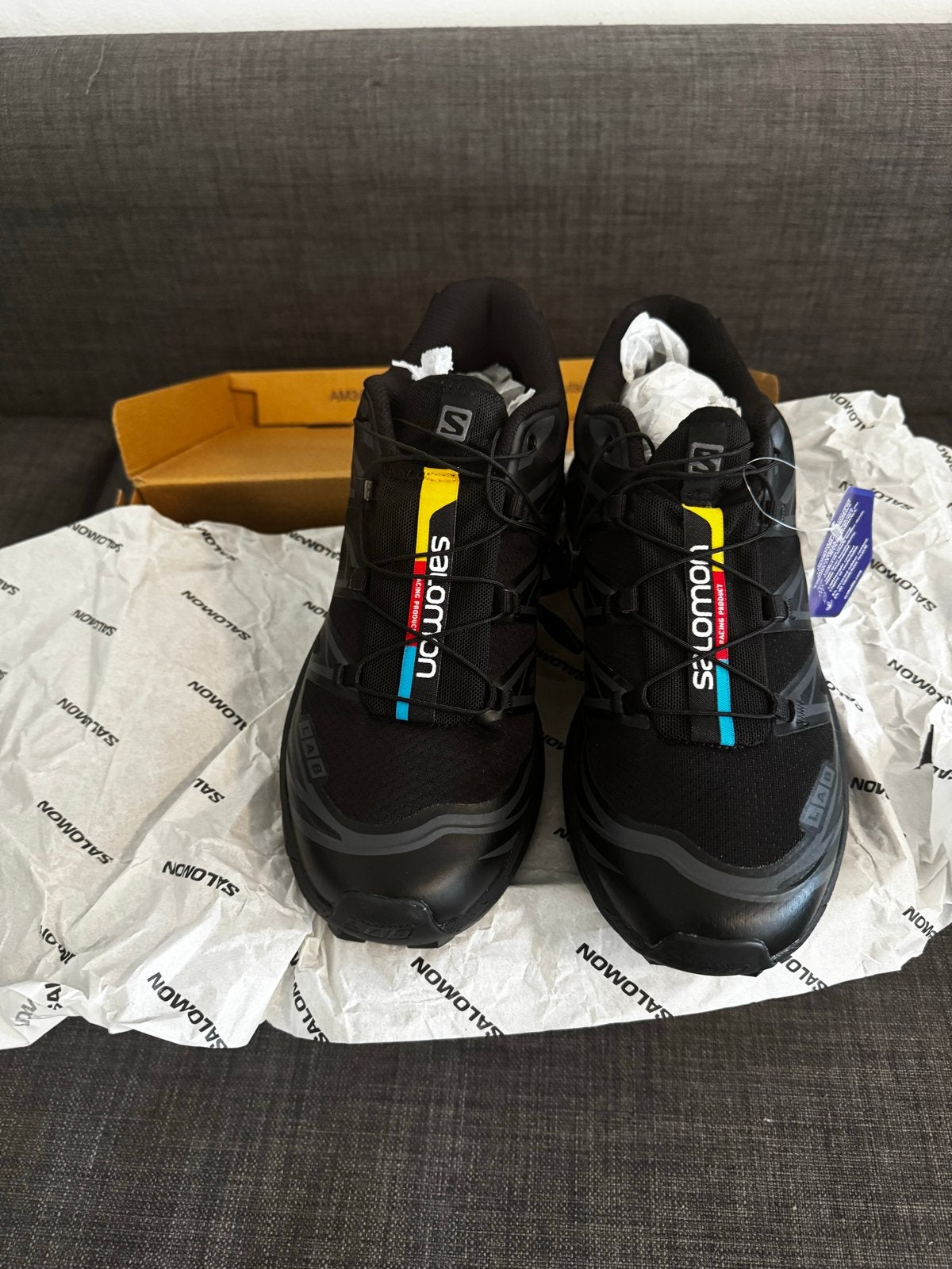 Salomon - Nieuw in doos, Ophalen, Nieuw, Zwart, Sneakers of Gympen